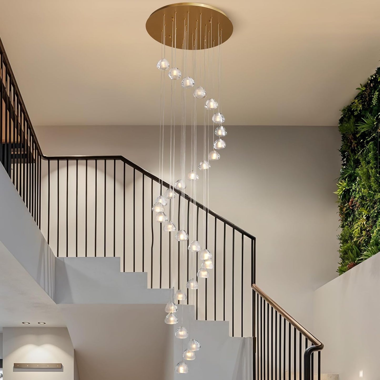 Crystal Staircase Chandelier