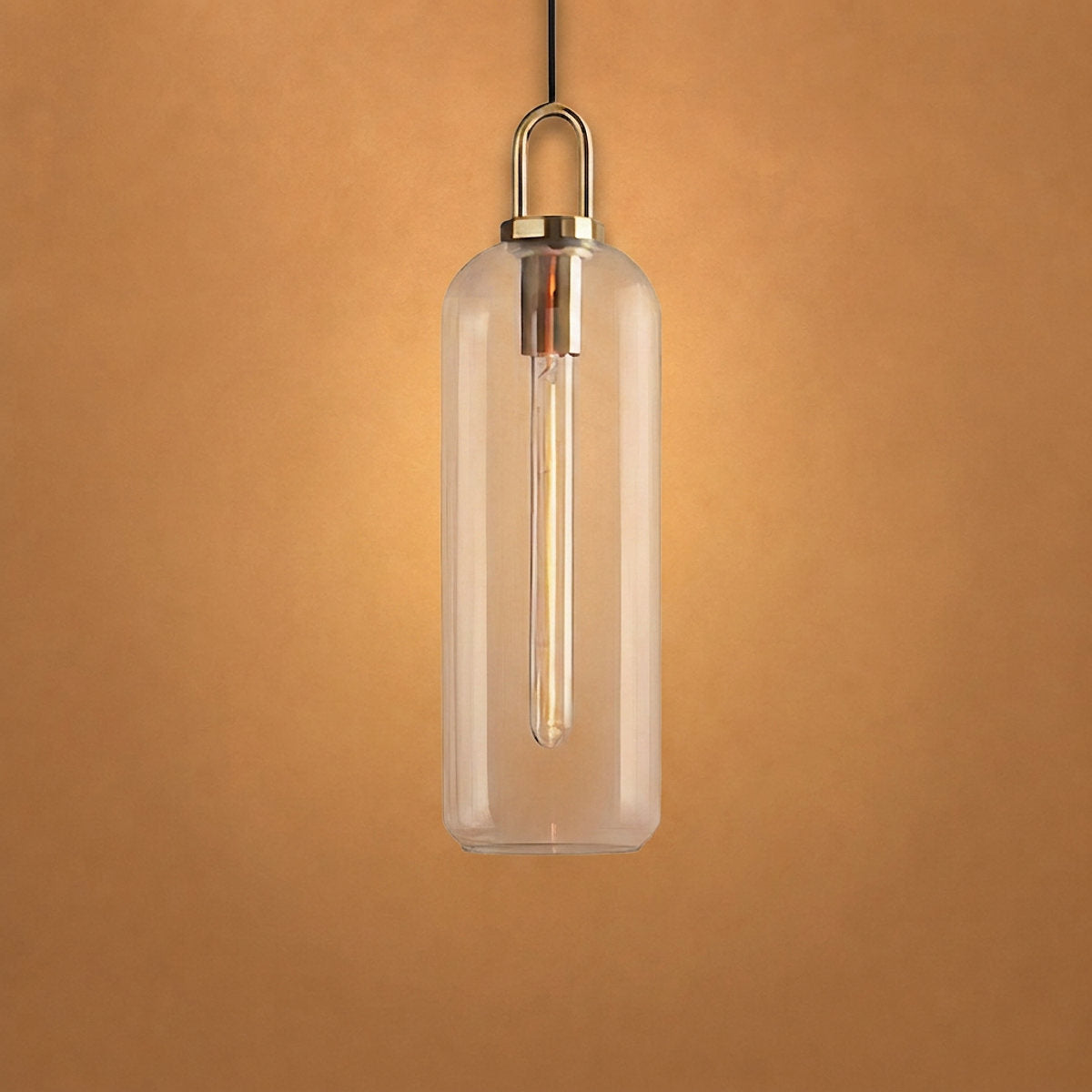 Minimalist Artisan Glass Pendant Light