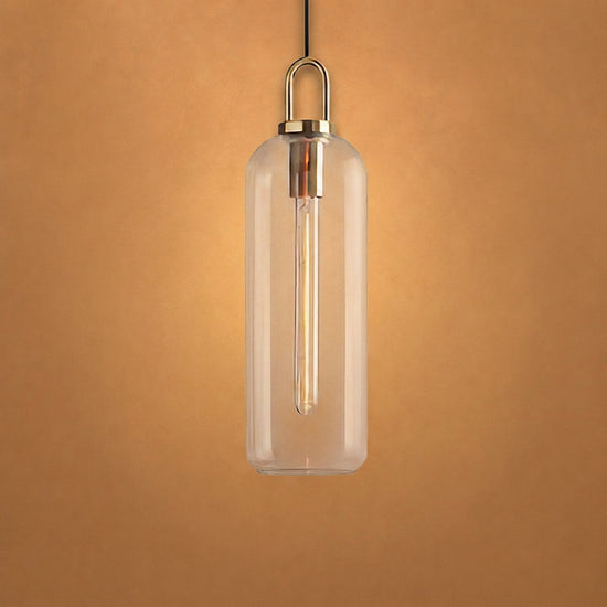 Minimalist Artisan Glass Pendant Light