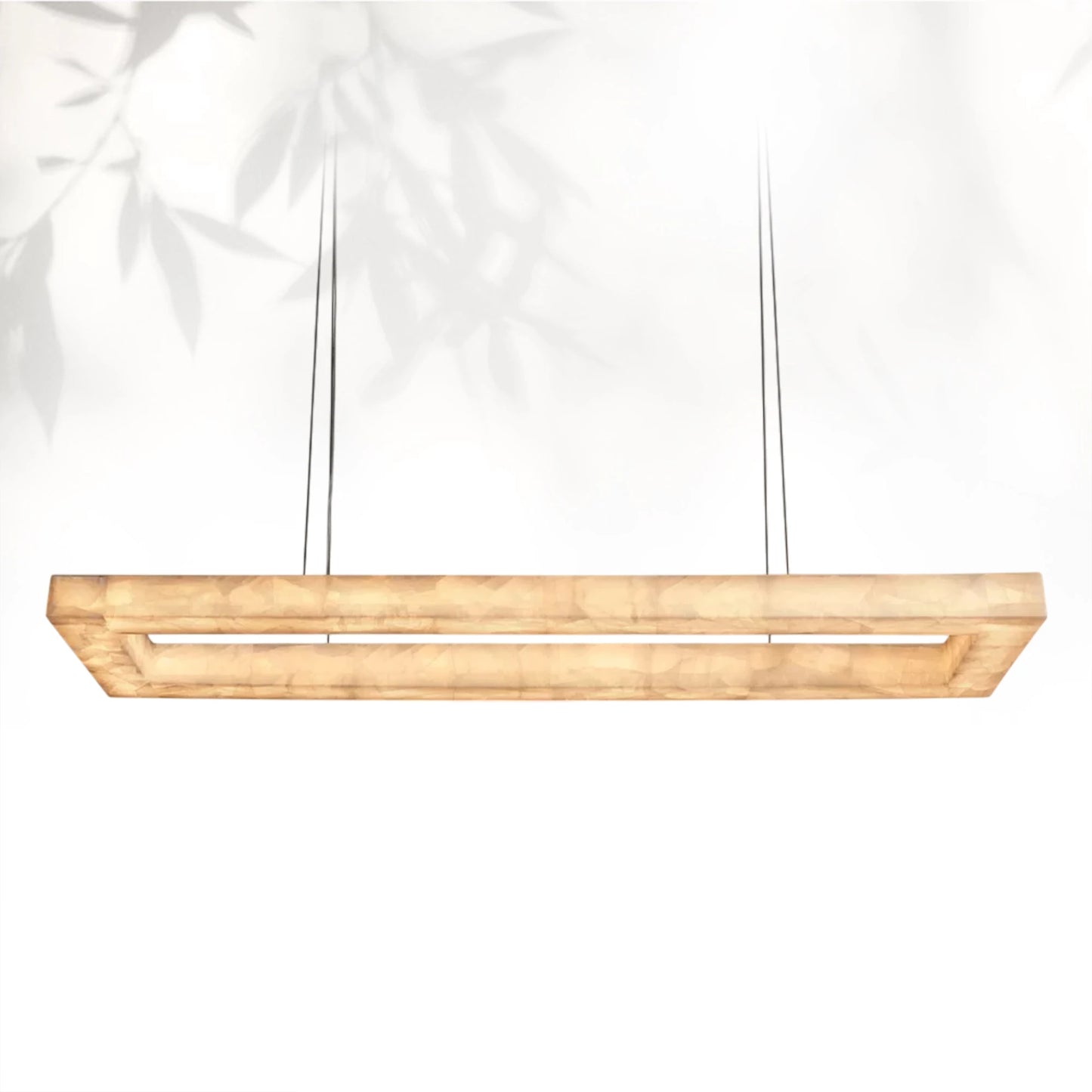 Rivaga Rectangular Calcite Chandelier