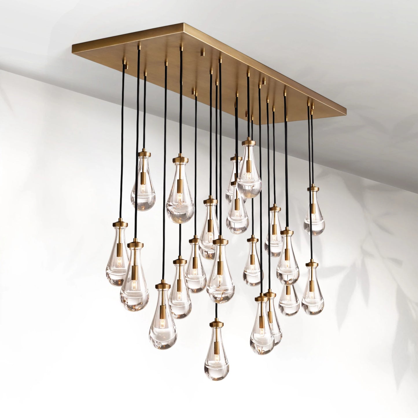 Raindrop Rectangular Chandelier