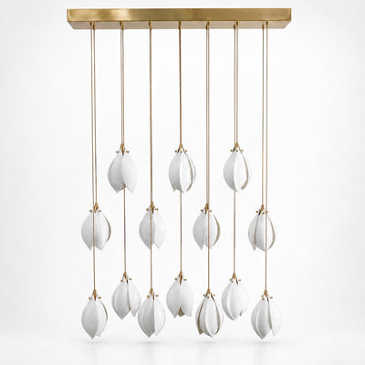 Petal Pendant Light with Versatile Configurations