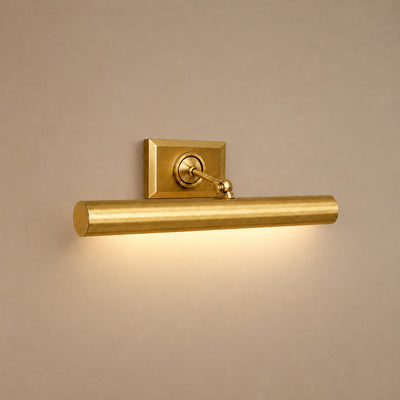 Tricolordeer Two-Light Linear Brass Art Light