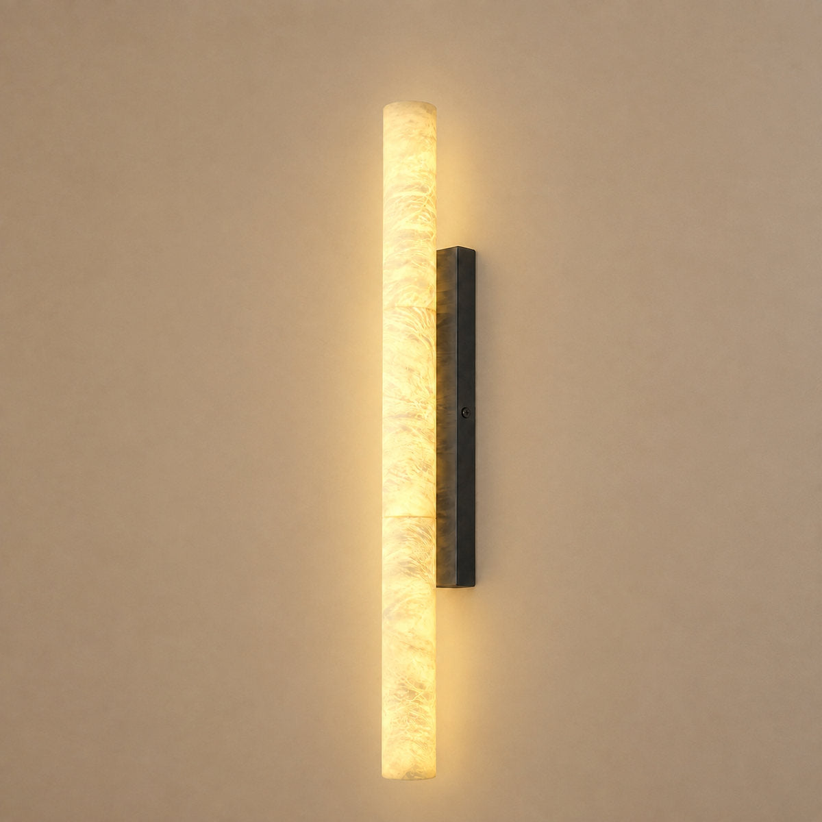 Tricolordeer 20/35.8-Inch Linear Cloud Stone Wall Light
