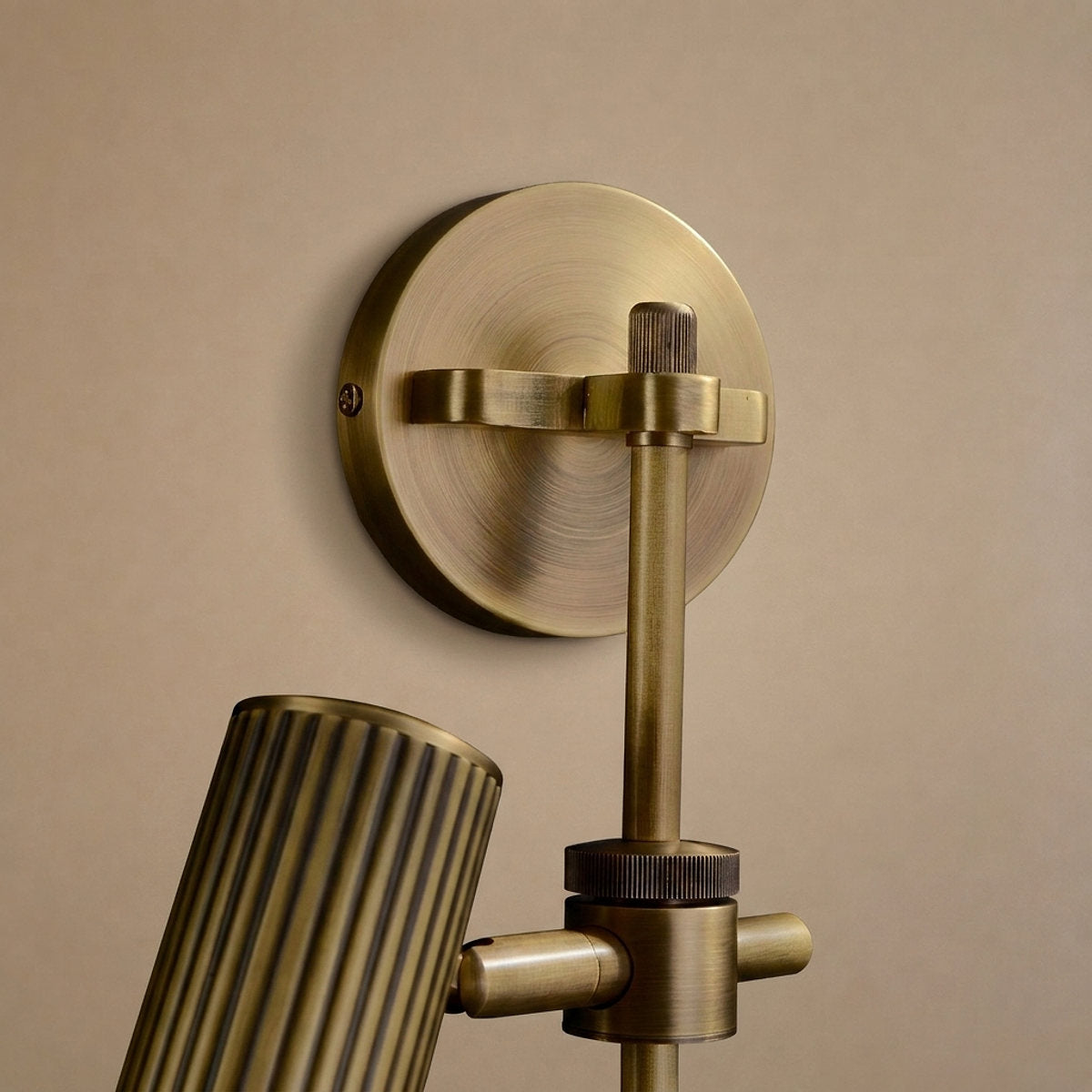 Spot Rail Wall Lamp,6.7~ 9.4-Inch x H 21.7~28-Inch, Bronze for Living Room