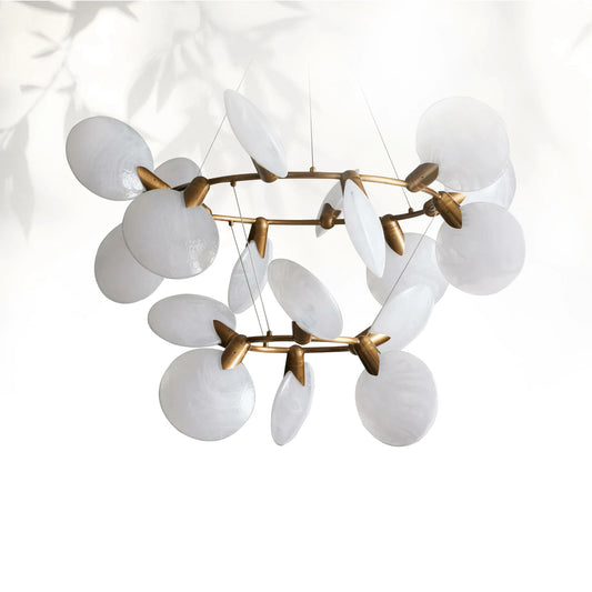 Lylor 2-Tiered Halo Chandelier