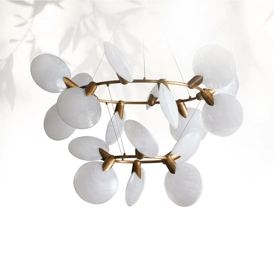 Lylor 2-Tiered Halo Chandelier