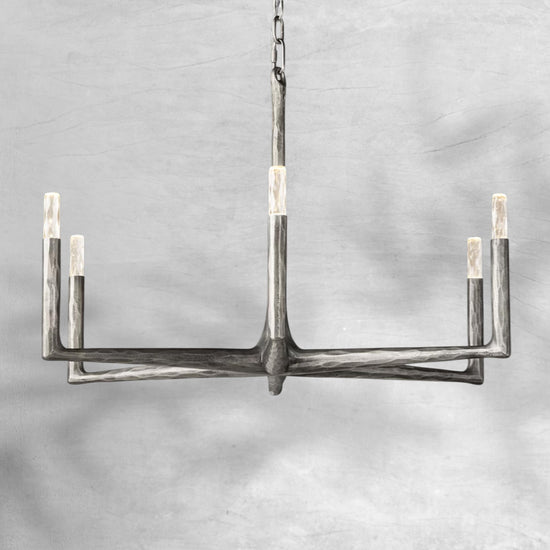 Thalen Forged Round Chandelier