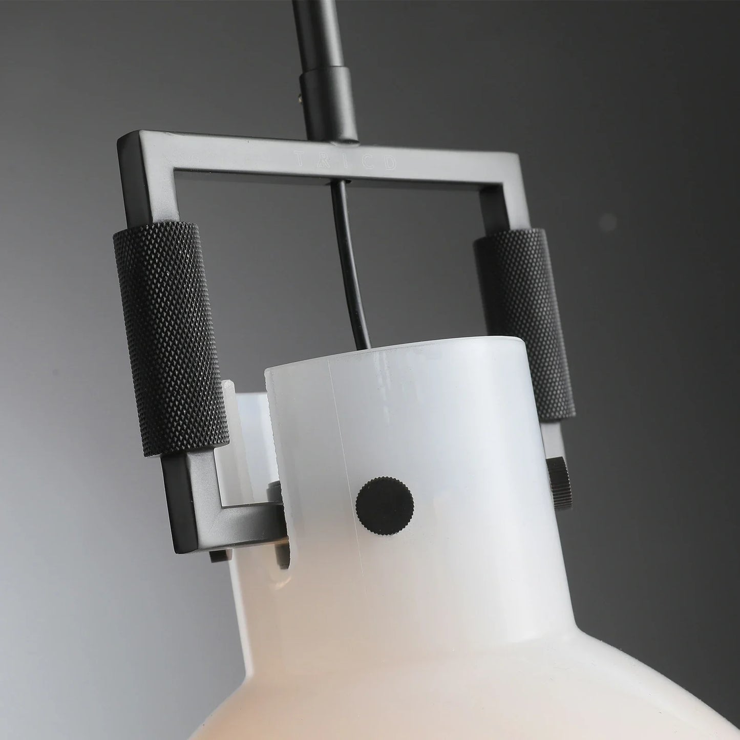 Zephyral Milk Glass Cloche Pendant