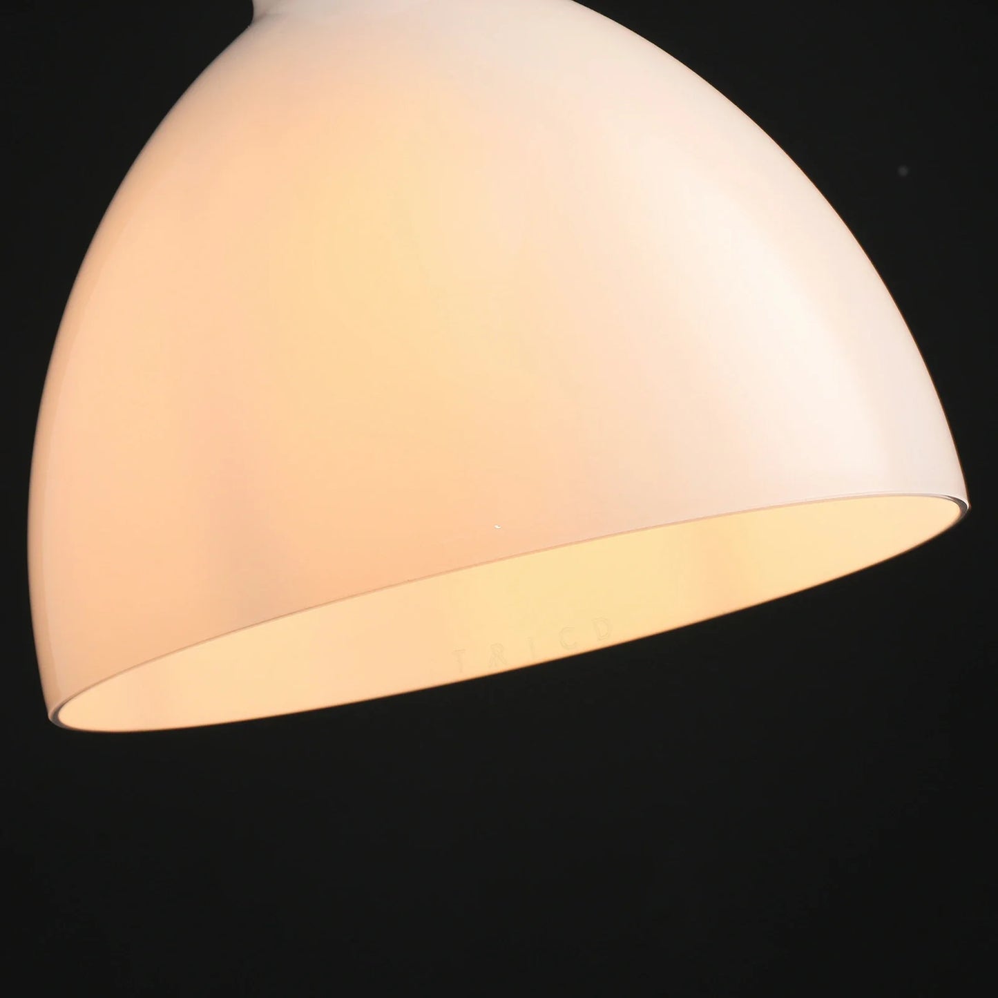 Zephyral Milk Glass Cloche Pendant