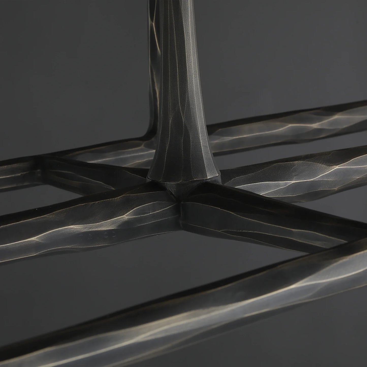 Thaddeas Forged Linear Chandelier 54"/72"/96"