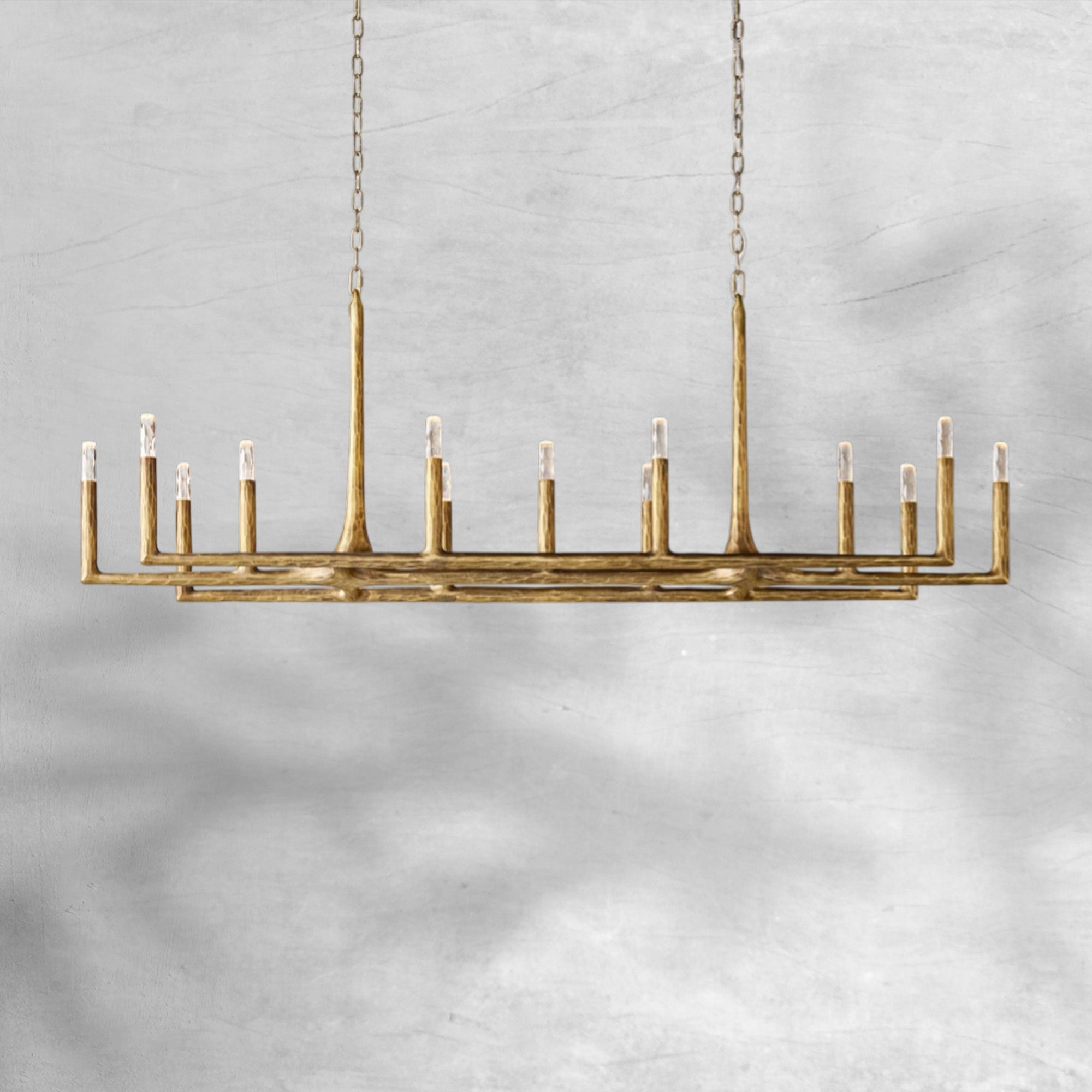 Thalen Forged Linear Chandelier
