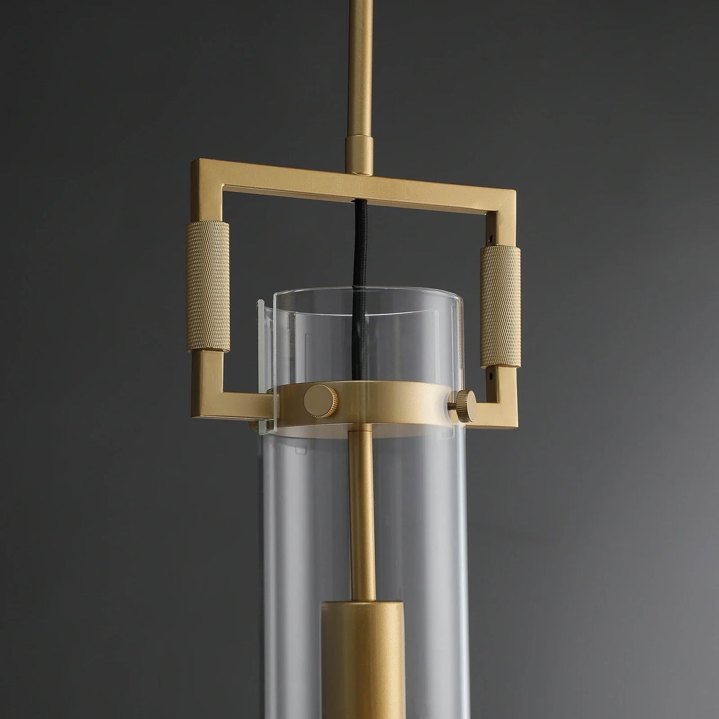 Zephyral Glass Cylinder Pendant