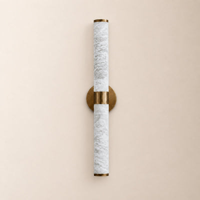 Tricolordeer Modern Linear Alabaster Wall Sconce