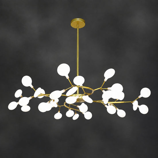 Firefly Starburst Glass Sputnik Chandelier