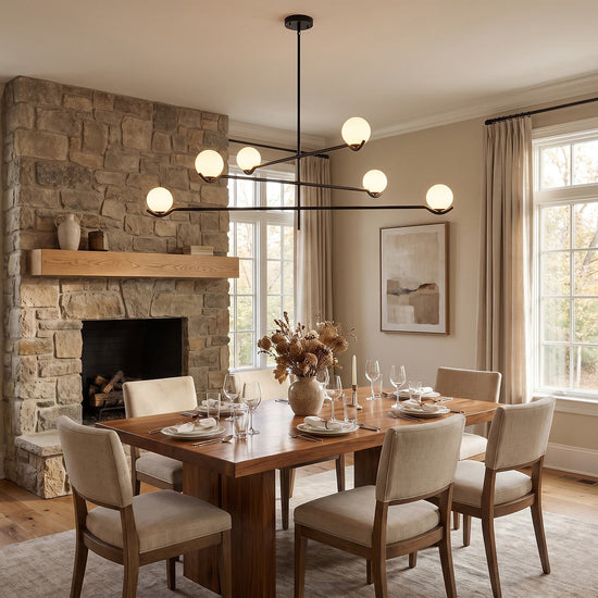 Baer Pendant Light Black for Dining Room & Living Room