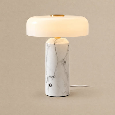 Tricolordeer Sculptural Marble LED Accent Lamp