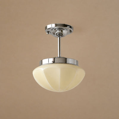 Tricolordeer Art Deco Glass Ceiling Lamp