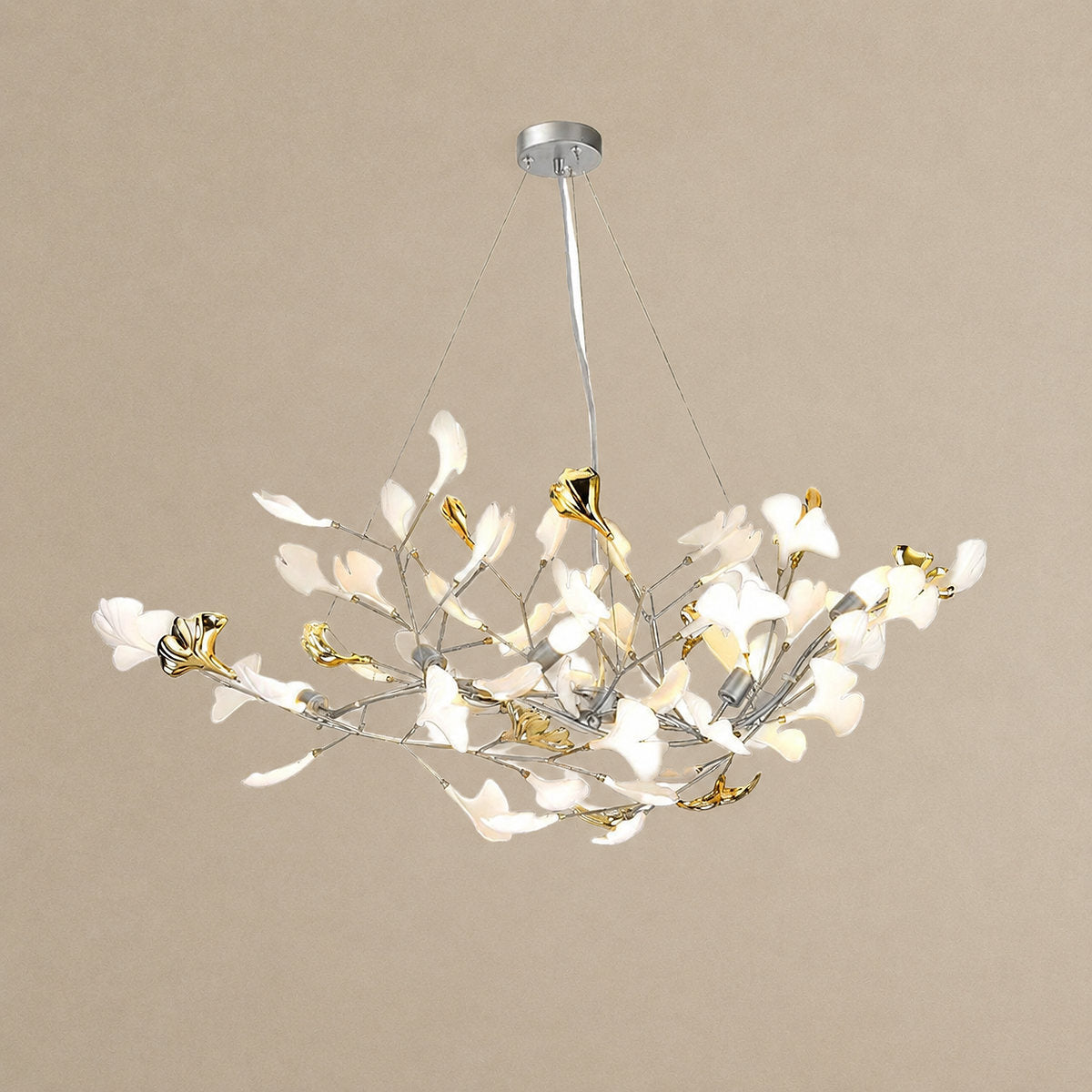 Tricolordeer Botanical Oval 6-10 Light Chandelier
