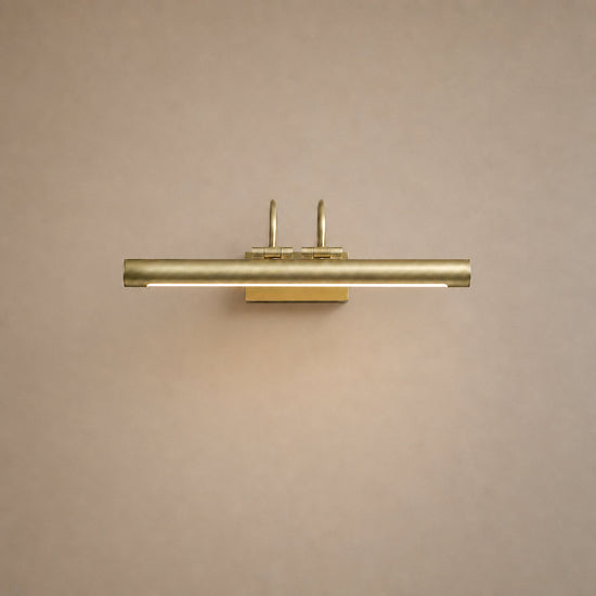 Classic Copper Cylindrical Vanity Wall Light