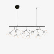 Rose Gold Firefly LED Chandelier