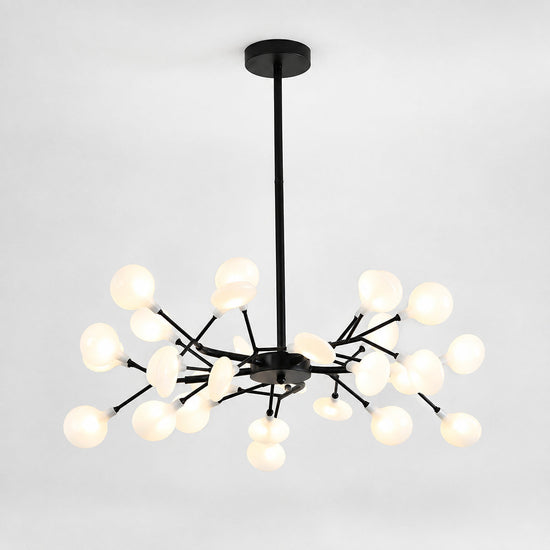 Firefly Starburst Glass Sputnik Chandelier