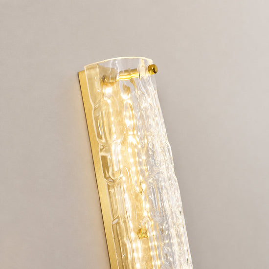 Fine Art Wall Lamp, 3.5-Inch x H 17.7~23.6-Inch, Gold for Living Room & Dining Room