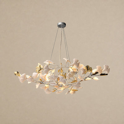 Tricolordeer Botanical Oval 6-10 Light Chandelier