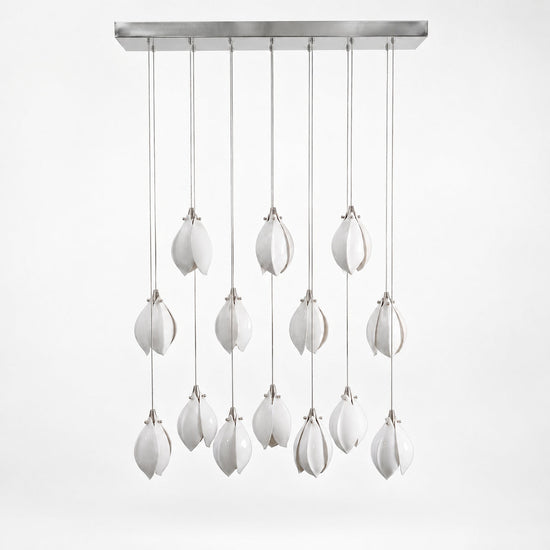 Petal Pendant Light with Versatile Configurations