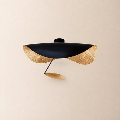 Tricolordeer Modern Round Disc Ceiling Light
