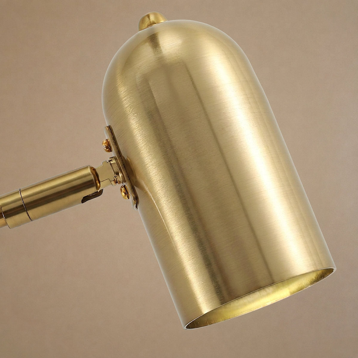 Adjustable Arm Reading Wall Lamp, L 14.6-Inch x H 5.9-Inch, Black & Gold for Bedroom & Living Room
