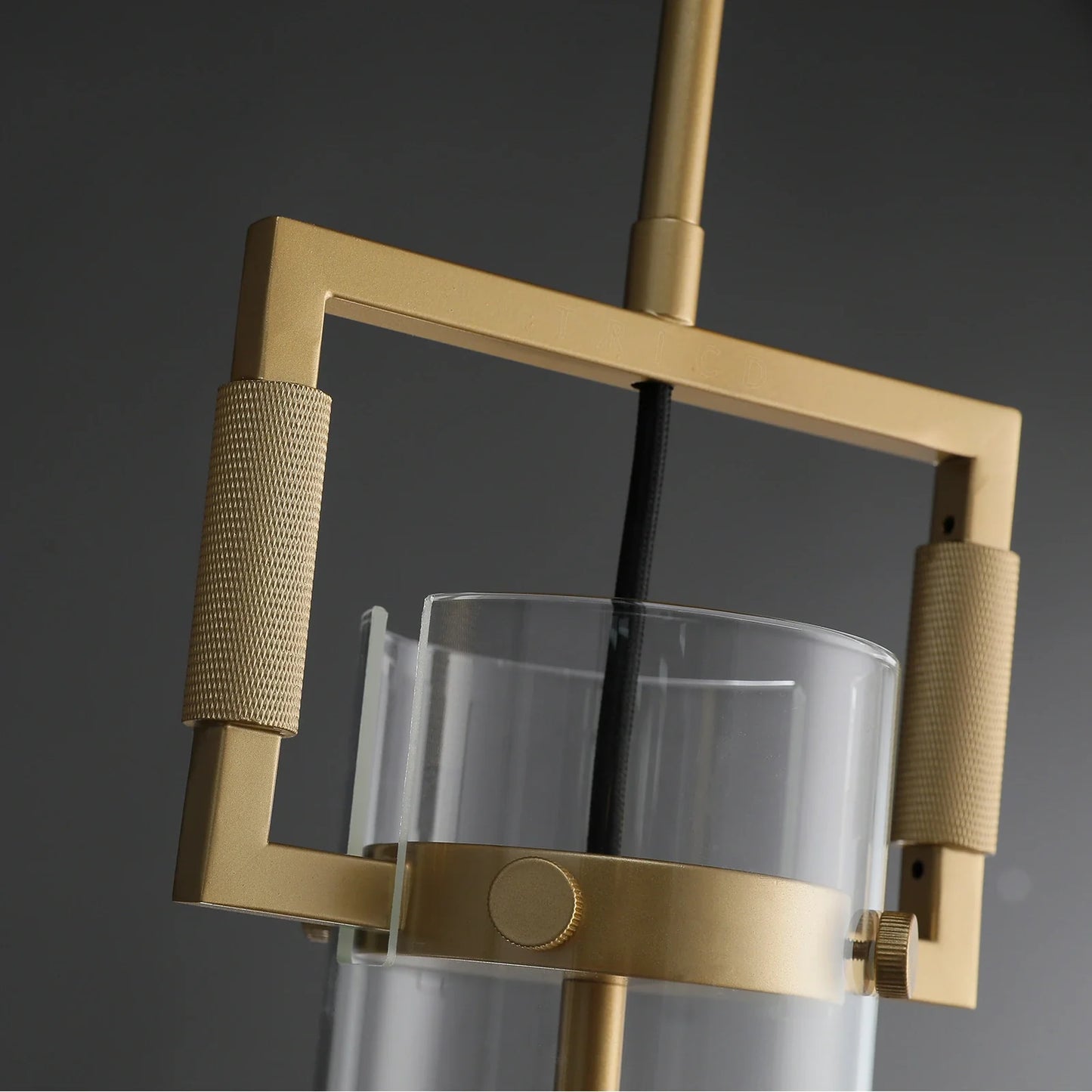 Zephyral Glass Cylinder Pendant