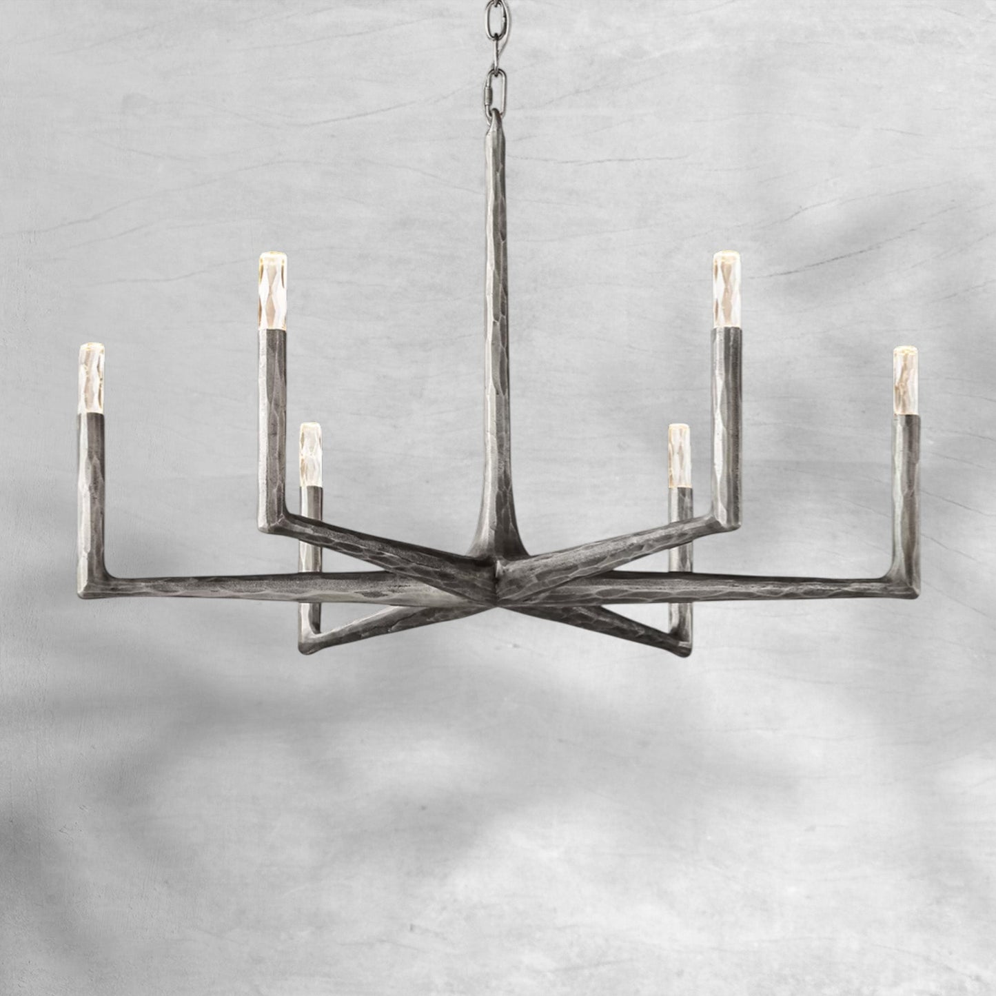 Thalen Forged Round Chandelier