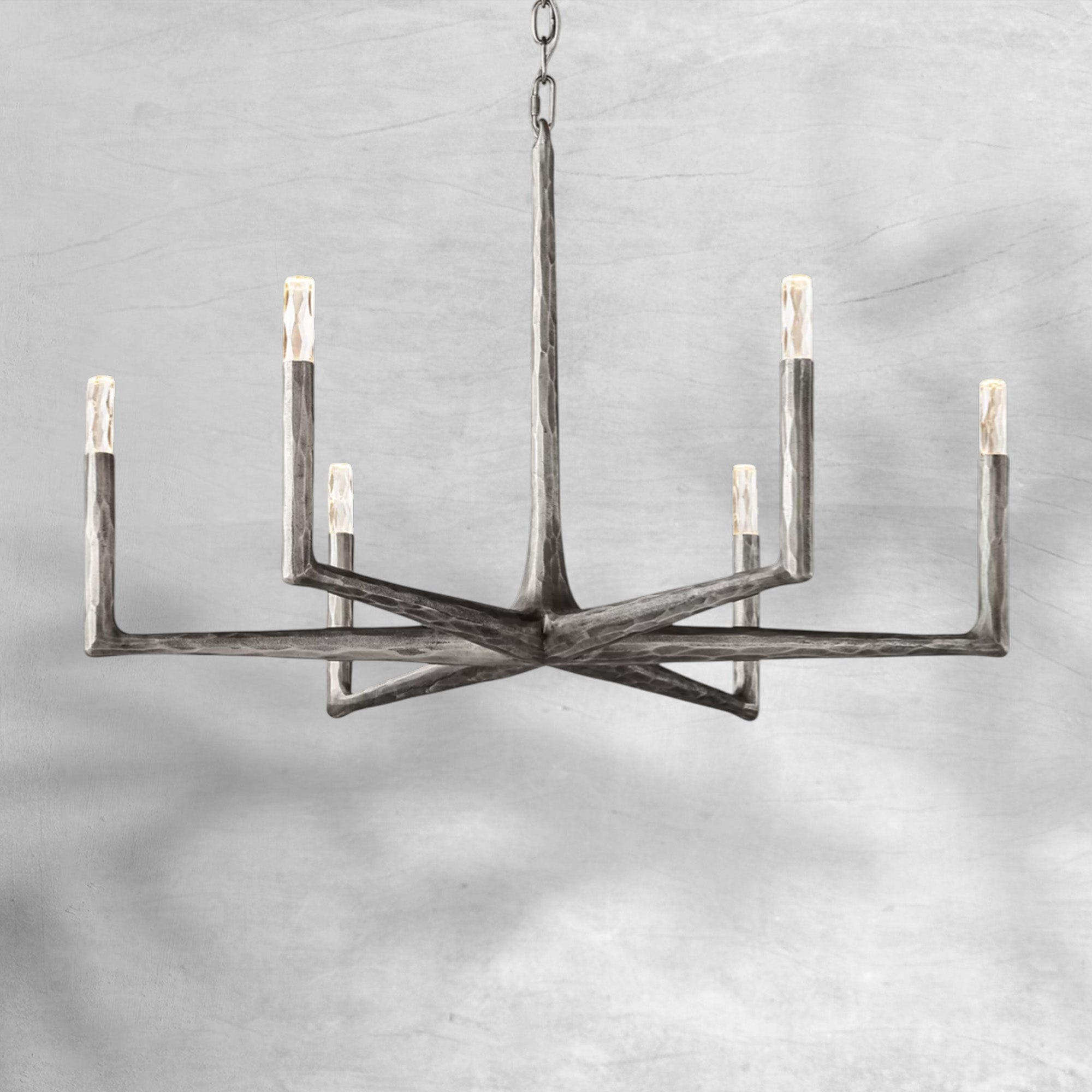 Thalen Forged Round Chandelier