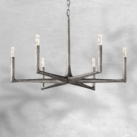 Thalen Forged Round Chandelier