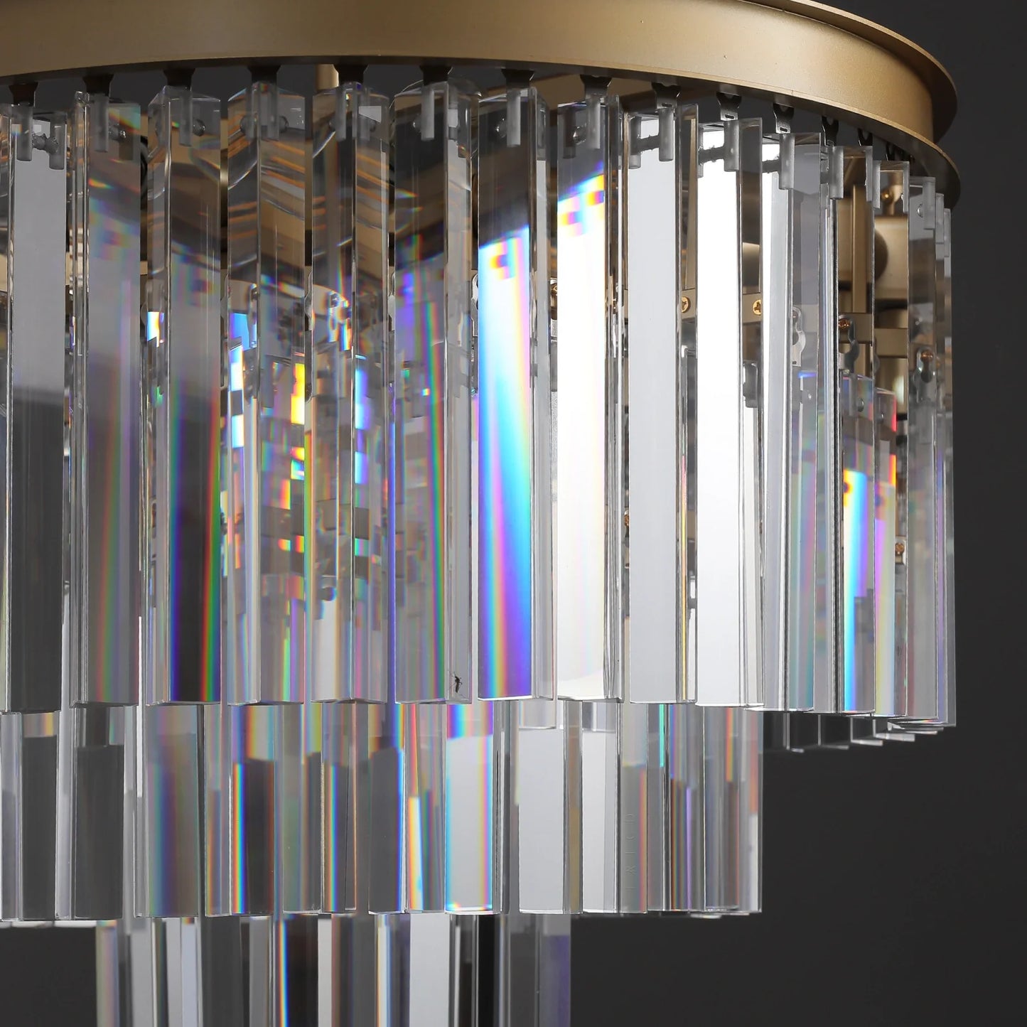 1920s Odeom Round Chandelier 20"32"44"