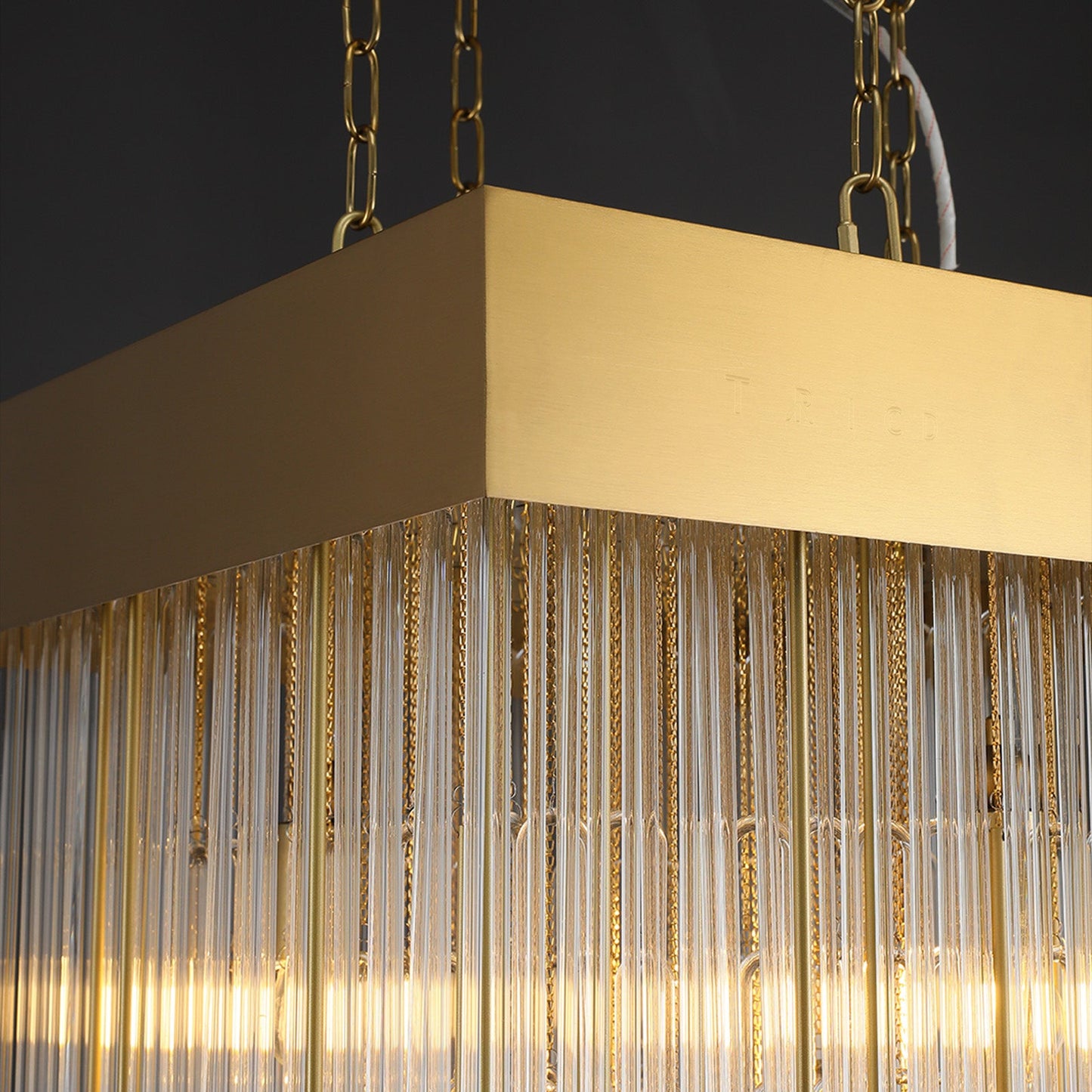 Celestis Square Chandelier 30"