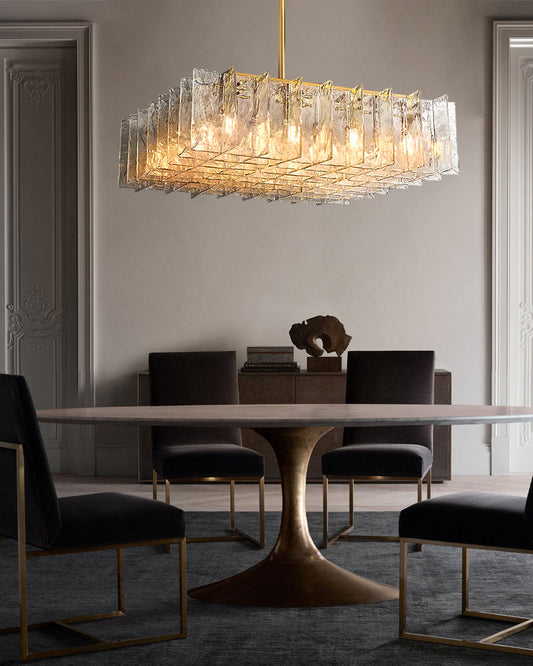 Lattico Square Chandelier 37"