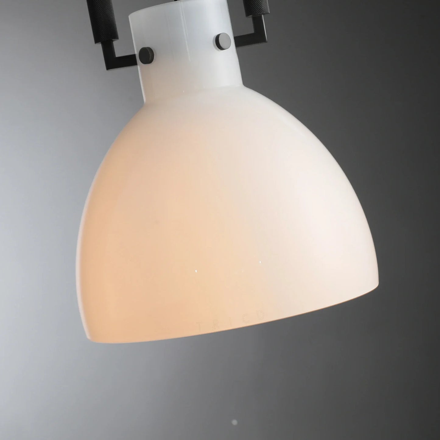 Zephyral Milk Glass Cloche Pendant