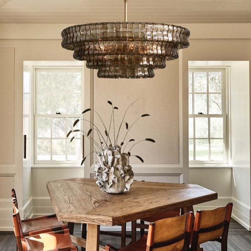 Ghiaccio Round Chandelier