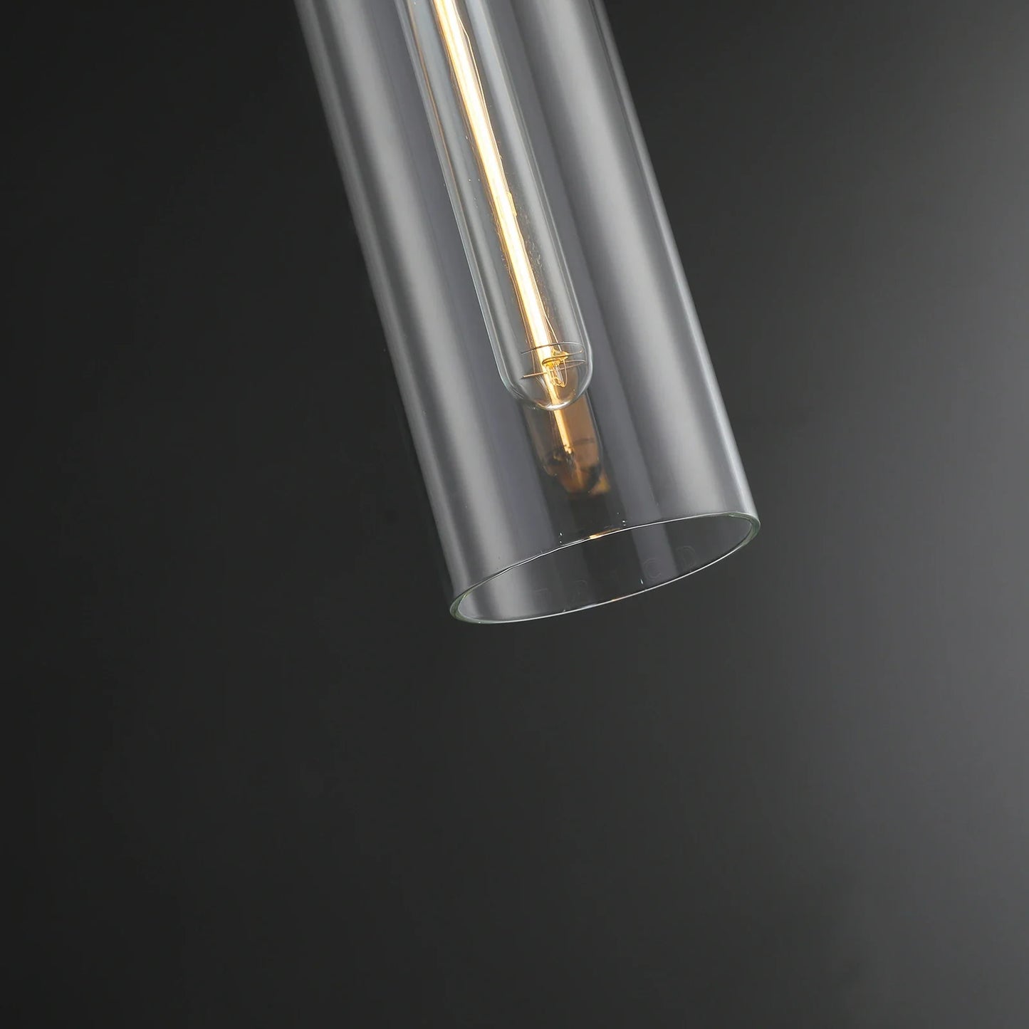 Zephyral Glass Cylinder Pendant