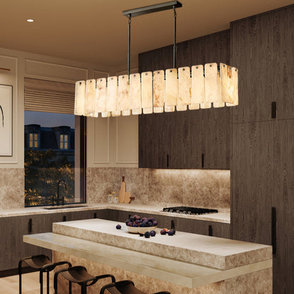 Calamete Onyx Rectangular Chandelier