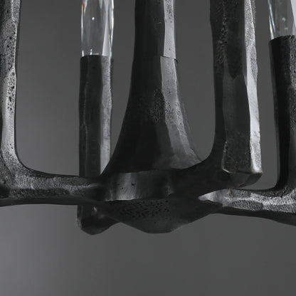 Thaddeas Forged Round Chandelier 12"/36"/48"/60"/72"