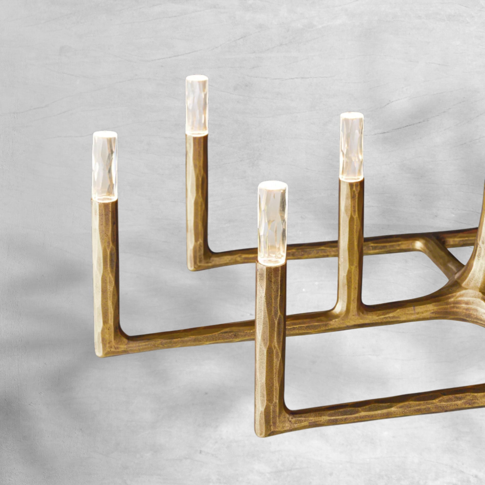 Thalen Forged Linear Chandelier
