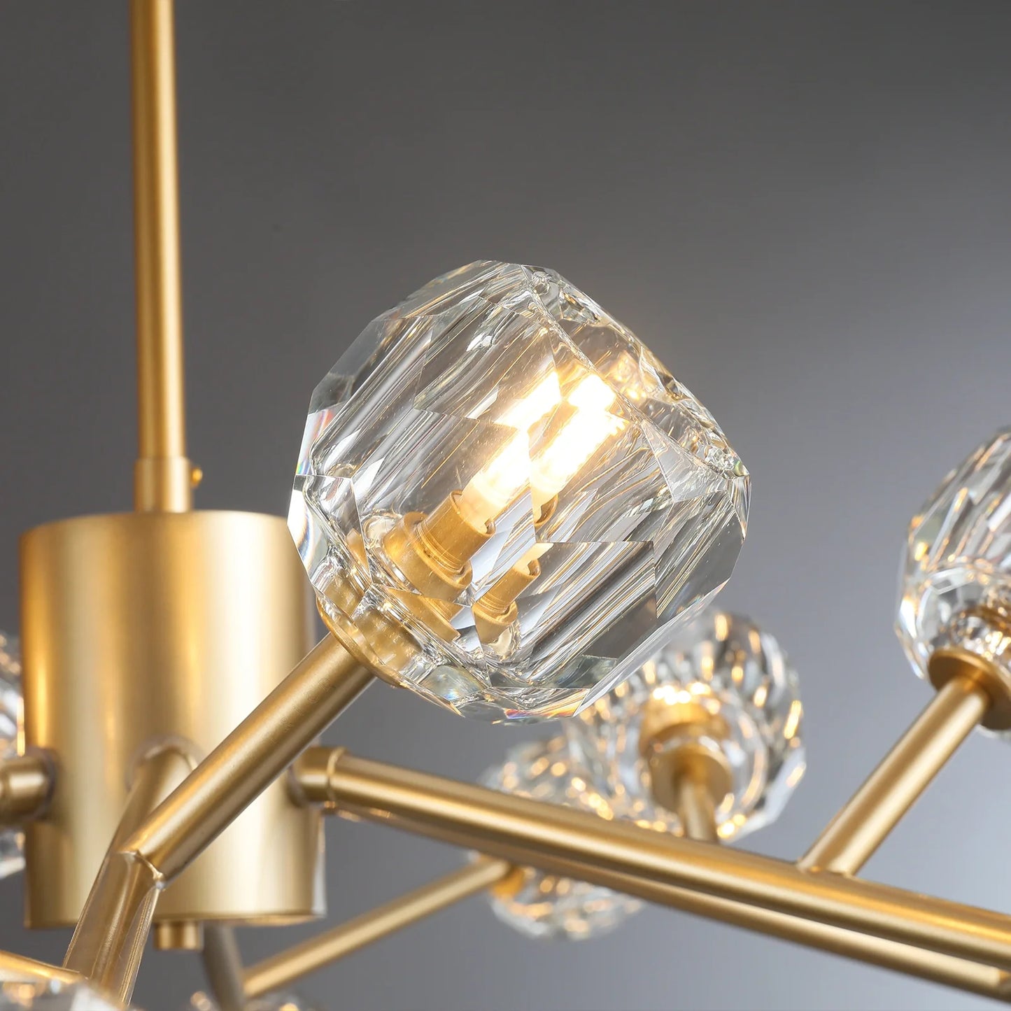 Boule Du Glass Round Chandelier