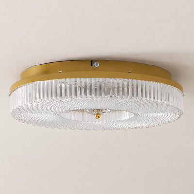 Round Integrated LED Flush Mount Ceiling Lamp