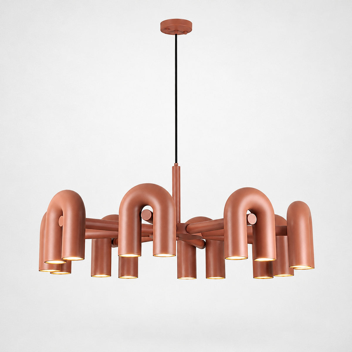Tricolordeer Adjustable U-Module Aluminum LED Chandelier