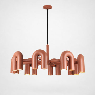 Tricolordeer Adjustable U-Module Aluminum LED Chandelier