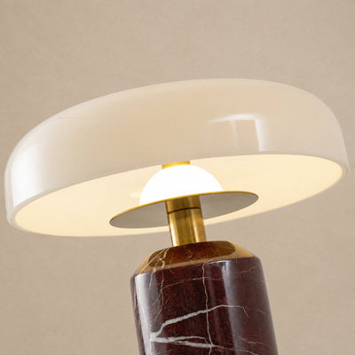 Tricolordeer Sculptural Marble LED Accent Lamp