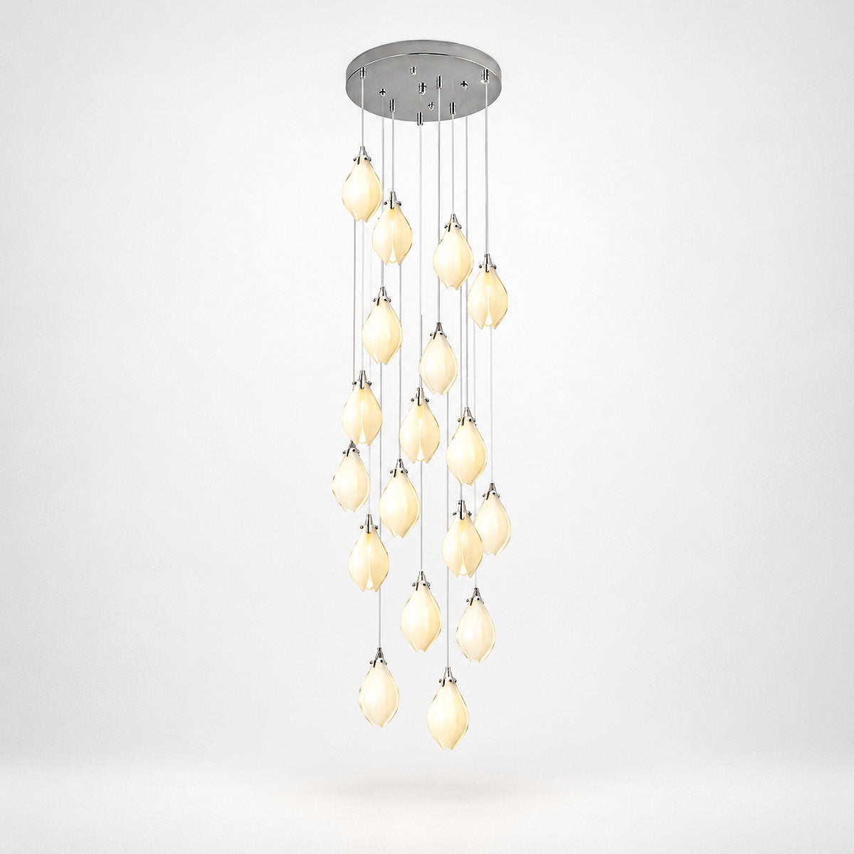 Petal Pendant Light with Versatile Configurations